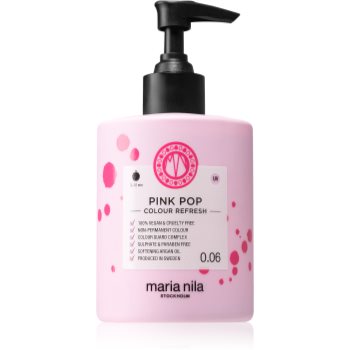 Maria Nila Colour Refresh Pink Pop mască fină de hrănire fără pigmenți permanenți de culoare - imagine 2